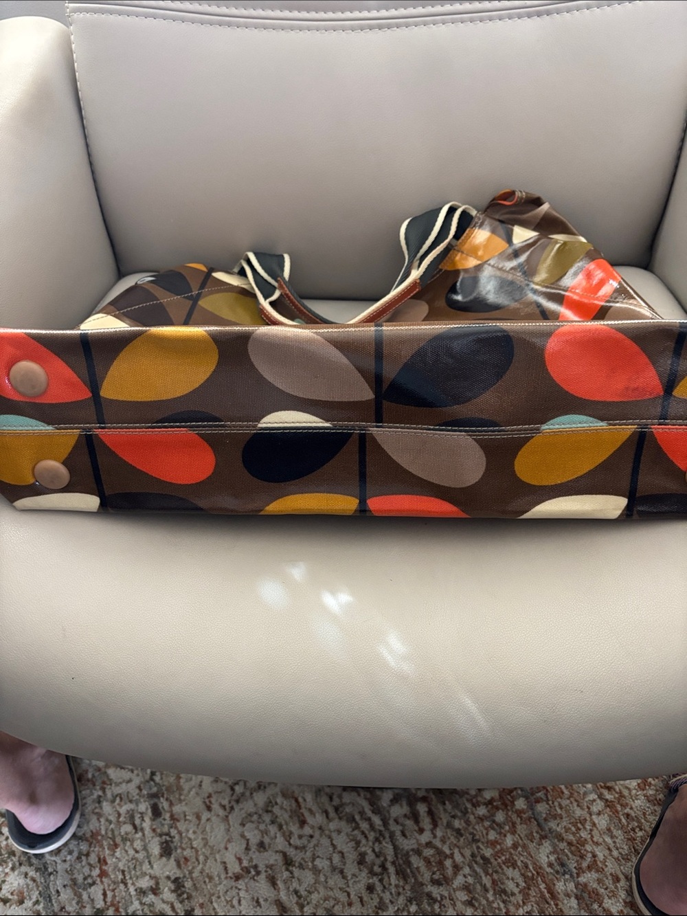 Orla Kiely Colorful Large Bag - Picture 3 of 5